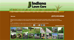 Desktop Screenshot of indianalawncare.com